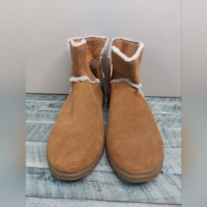 UGG Tan Suede Ankle Boots